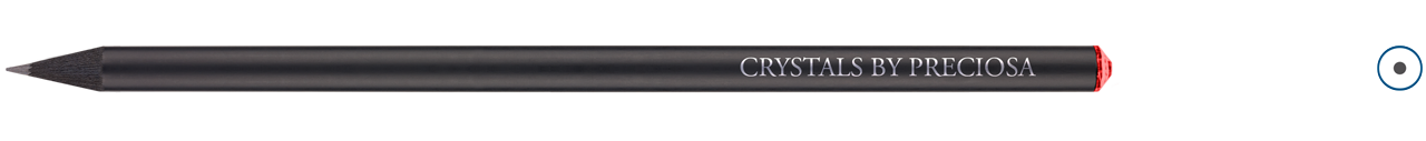 black matt Crystal pencil