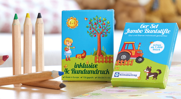 Jumbo Buntstifte 6er Set